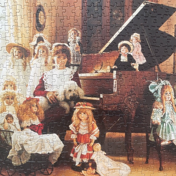 Ravensburger 500 piece Vintage Doll Scene Puzzle Complete🧩 - Picture 3 of 6